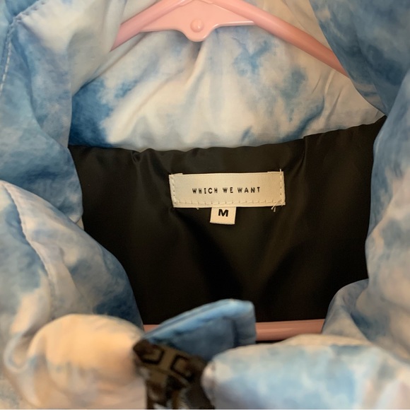 Need Supply Co Which We Want Oversized Tie Dye Puffer Sz M - Picture 4 of 5